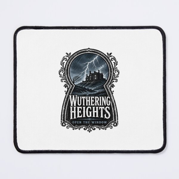 Item preview, Wuthering Heights Open The Window Gothic Classic Literature designed and sold by Fenay Designs.