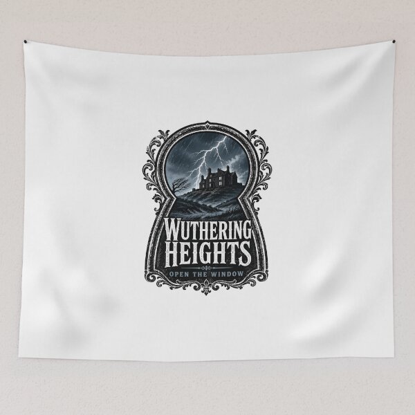 Item preview, Wuthering Heights Open The Window Gothic Classic Literature designed and sold by Fenay Designs.