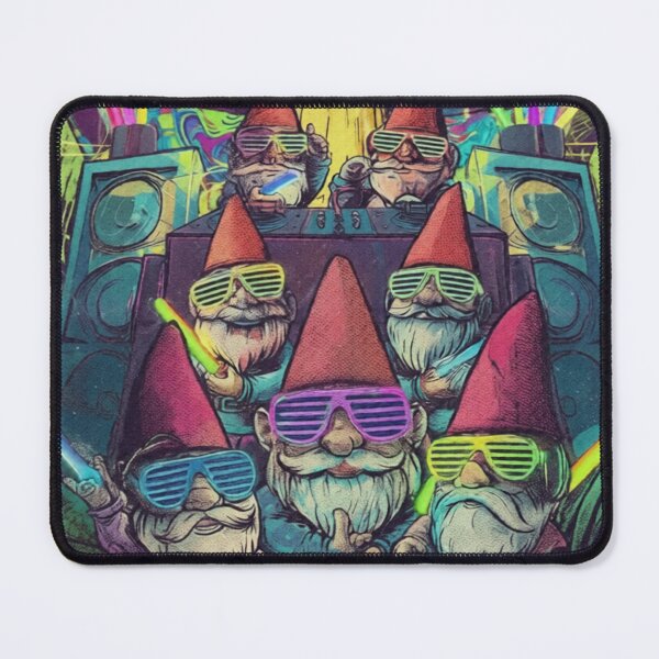 Item preview, Groovy gnomes raving designed and sold by Robo-Mart Smart Shopping.