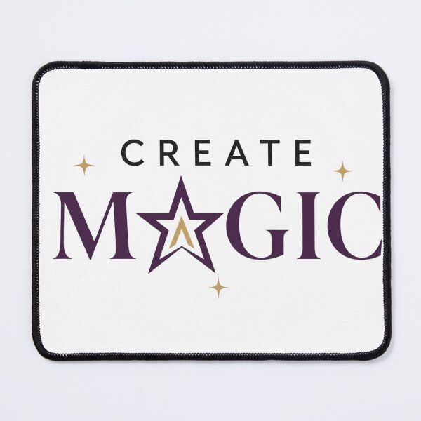 Item preview, Create Magic Purple Star Typography designed and sold by FusiTink.
