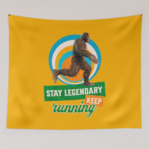 Item preview, Funny Bigfoot Running Motivation designed and sold by Vac1.