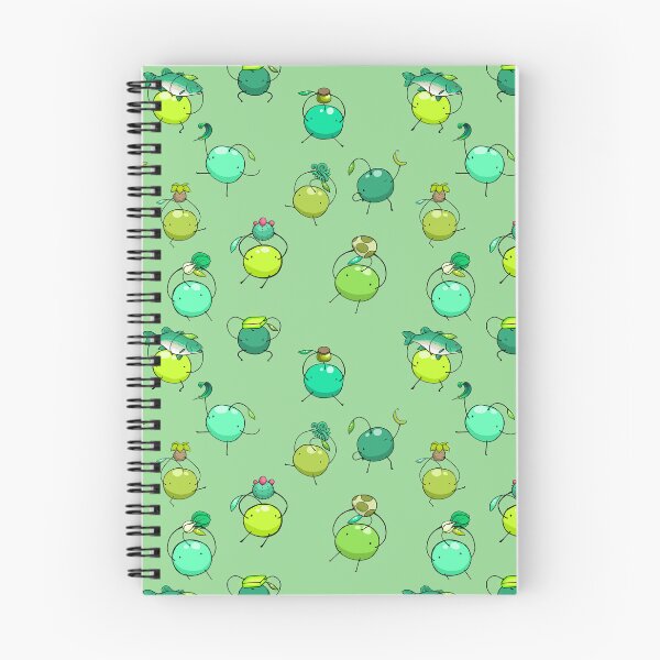 Item preview, Stardew Valley Green Junimo Repeating Pattern Bright Background designed and sold by JurassicParkans.