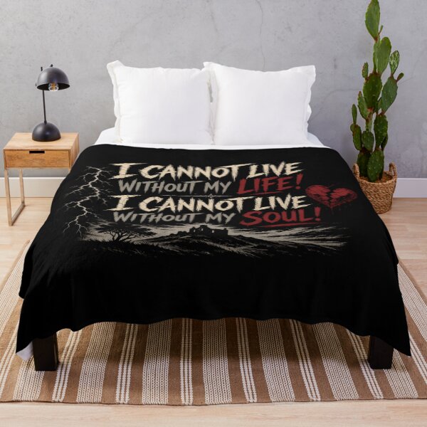 Item preview, I Cannot Live Without My Life I Cannot Live Without My Soul Wuthering Heights designed and sold by Fenay Designs.