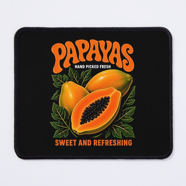 Item preview, Papayas Hand Picked Fresh Sweet Refreshing Tropical Fruit Retro Vintage designed and sold by graphixpolash.