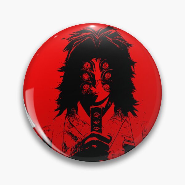 Item preview, Moon Breathing Demon Aesthetic – Kokushibo Dark Anime Mockup | Upper Moon One Vibes designed and sold by Pinpondesigns.