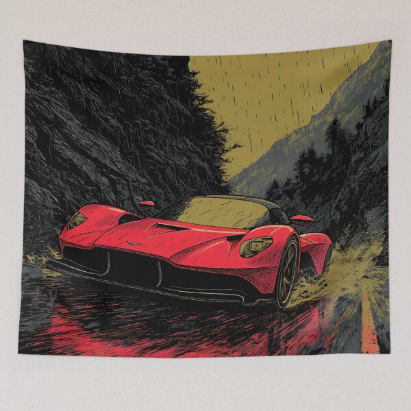 Item preview, Crimson Rain Hypercar designed and sold by Quoteez.