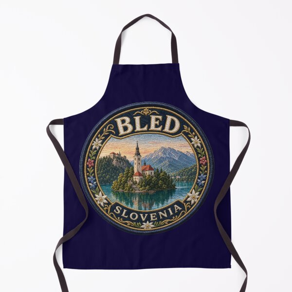 Item preview, Bled, Slovenia – Island church, mountain scenery & cliff castle designed and sold by Girih.