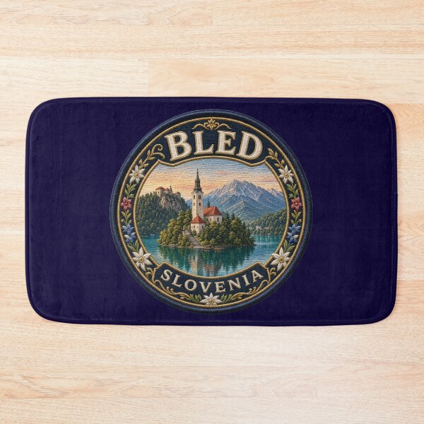 Item preview, Bled, Slovenia – Island church, mountain scenery & cliff castle designed and sold by Girih.
