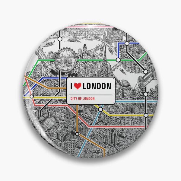 Item preview, London city streets underground designed and sold by oliver polanski.