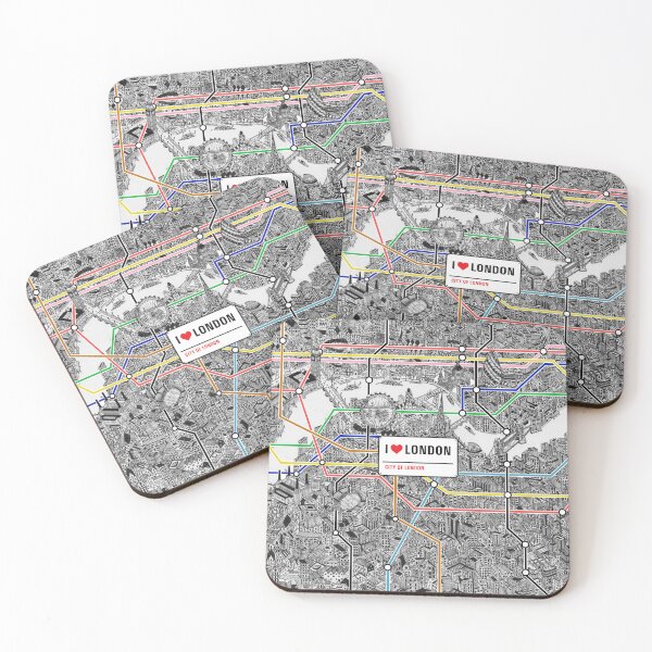 Item preview, London city streets underground designed and sold by oliver polanski.