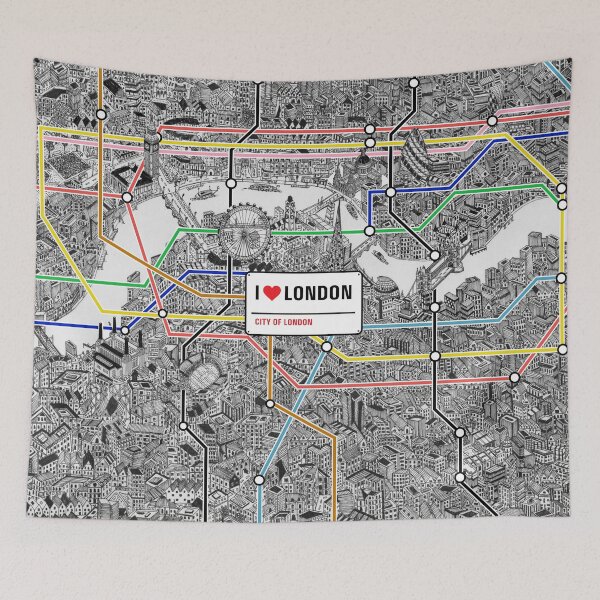 Item preview, London city streets underground designed and sold by oliver polanski.