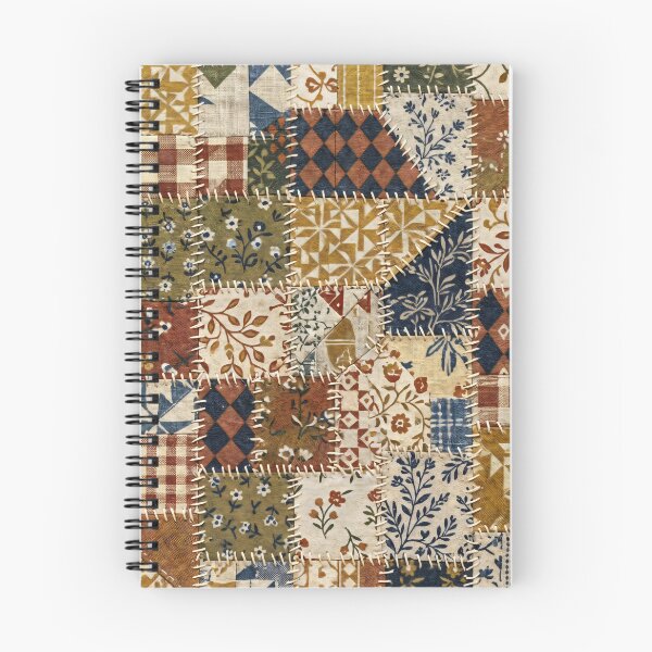 Item preview, Textile mosaic in vintage style. designed and sold by MyHappyArtShop.