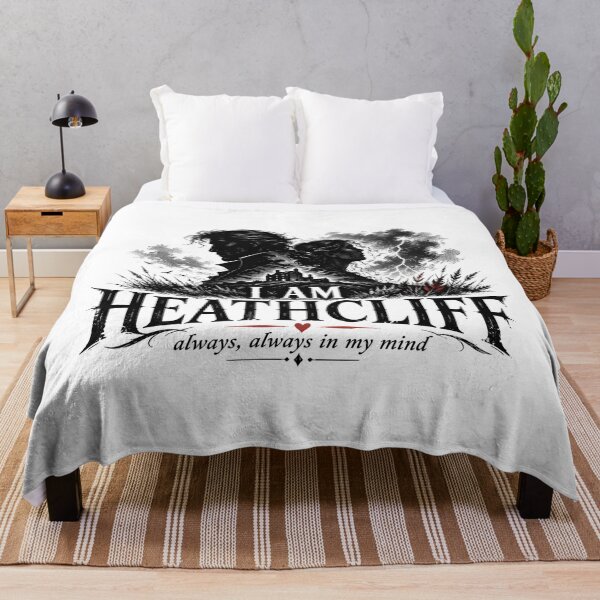 Item preview, I Am Heathcliff Always Always In My Mind Gothic Romance designed and sold by Fenay Designs.
