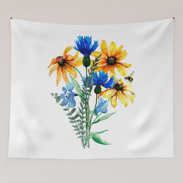 Item preview, A Bouquet Of Wild Flowers. designed and sold by Dinasshop.