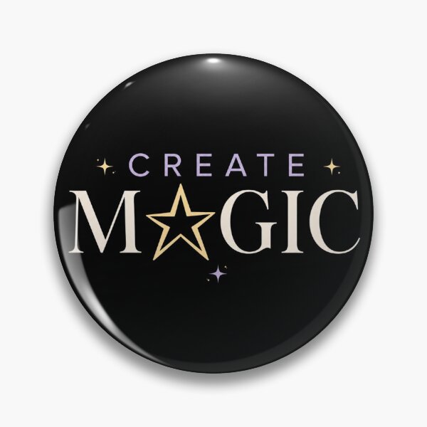 Item preview, Create Magic Purple Star Typography. dark background designed and sold by FusiTink.
