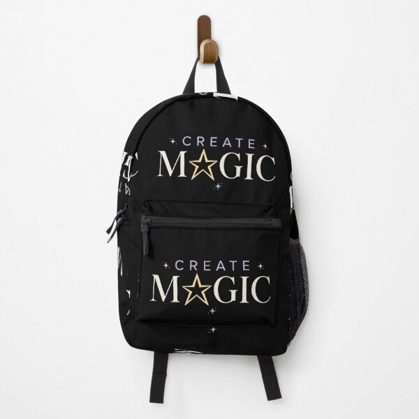 Item preview, Create Magic Purple Star Typography. dark background designed and sold by FusiTink.