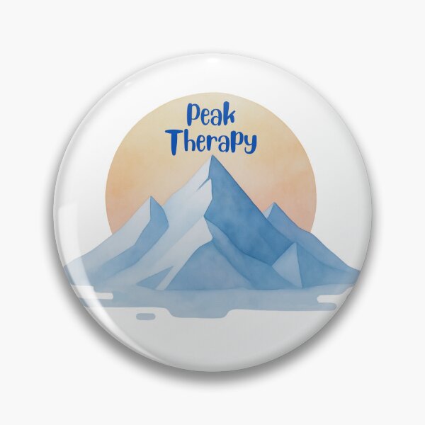 Item preview, Peak Therapy Hiking Shirt - Mountain Minimal Design designed and sold by sharifex.