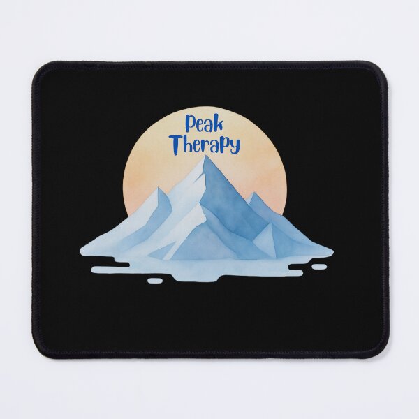 Item preview, Peak Therapy Hiking Shirt - Mountain Minimal Design designed and sold by sharifex.
