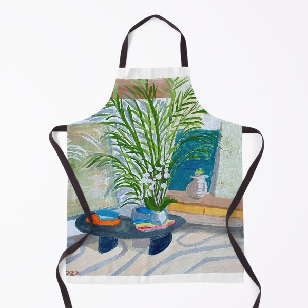 Item preview, interior in gouache designed and sold by Tereza Pilar Art.