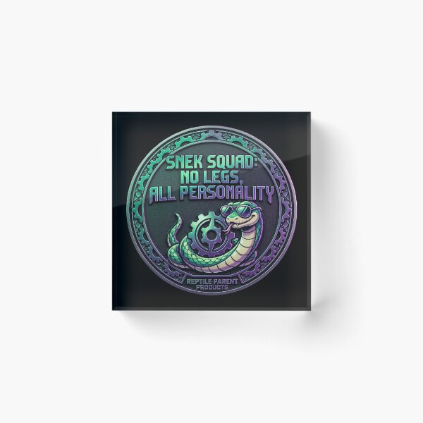 Item preview, Funny Snake Lover Gift – “Snek Squad No Legs All Personality” Cute Reptile Meme Design. designed and sold by UniqueArtsOnly.