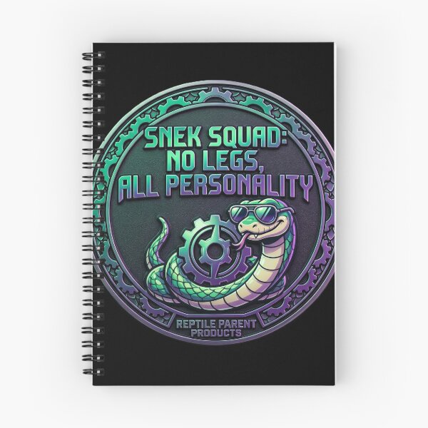 Item preview, Funny Snake Lover Gift – “Snek Squad No Legs All Personality” Cute Reptile Meme Design. designed and sold by UniqueArtsOnly.
