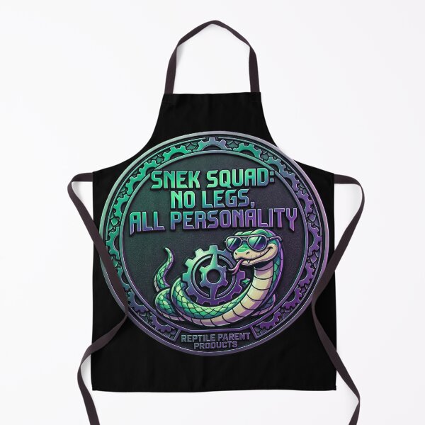 Item preview, Funny Snake Lover Gift – “Snek Squad No Legs All Personality” Cute Reptile Meme Design. designed and sold by UniqueArtsOnly.