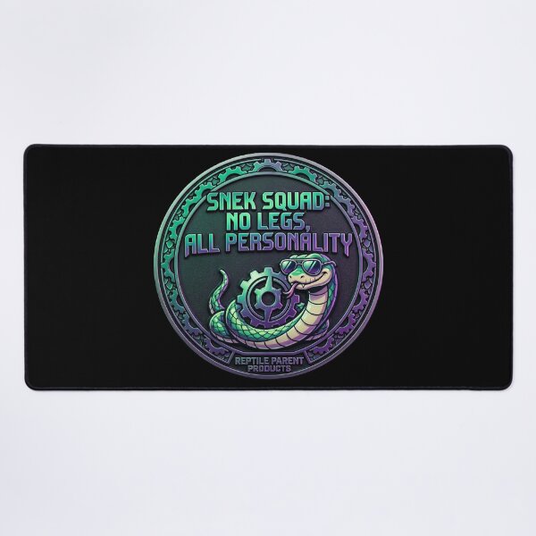 Item preview, Funny Snake Lover Gift – “Snek Squad No Legs All Personality” Cute Reptile Meme Design. designed and sold by UniqueArtsOnly.