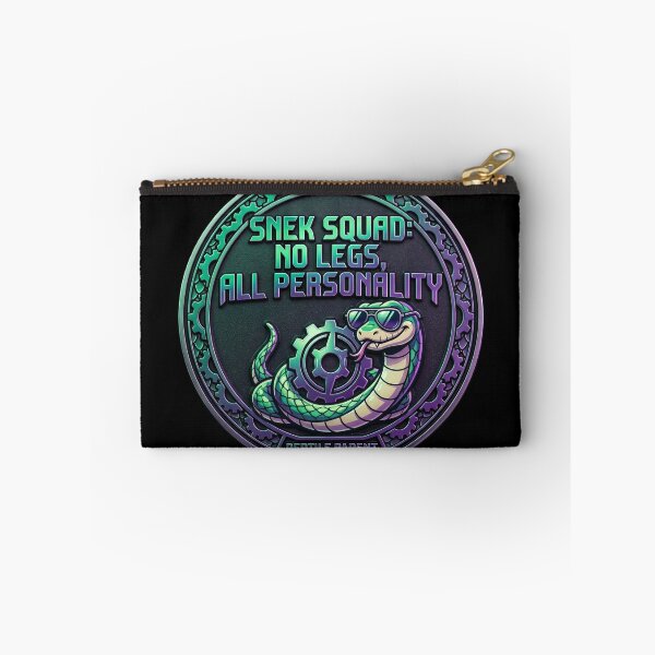 Item preview, Funny Snake Lover Gift – “Snek Squad No Legs All Personality” Cute Reptile Meme Design. designed and sold by UniqueArtsOnly.