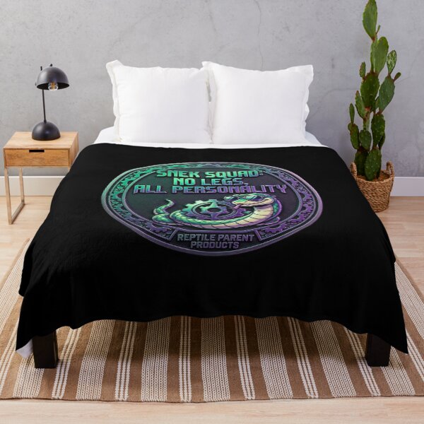 Item preview, Funny Snake Lover Gift – “Snek Squad No Legs All Personality” Cute Reptile Meme Design. designed and sold by UniqueArtsOnly.