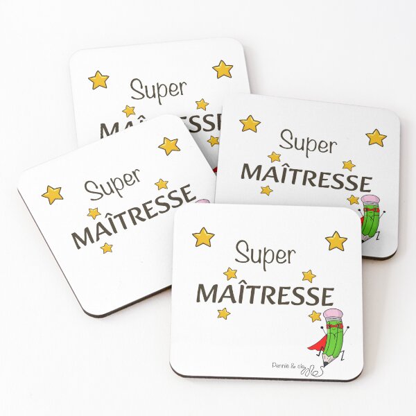 Item preview, Super Teacher – Original Gift Idea for Primary School Teachers designed and sold by Pennie & cie.