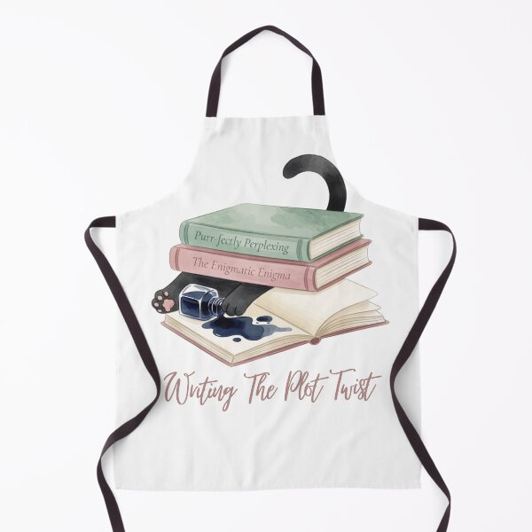 Item preview, Writing The Plot Twist — Cat Spilled Ink Cozy Mystery Writer Tee designed and sold by kosimazaki.