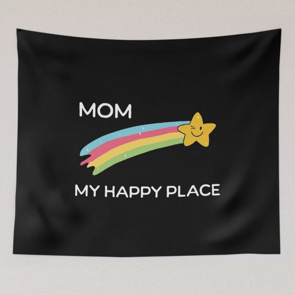 Item preview, Mom Is My Happy Place – Cute Mother’s Day Gift designed and sold by ValentinaHramov.