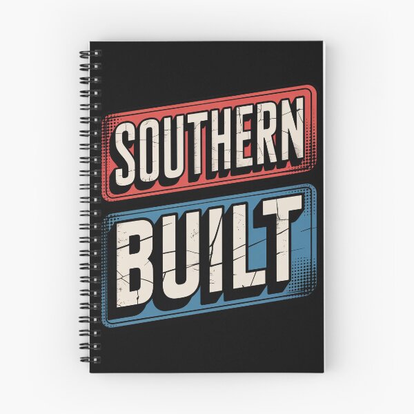 Item preview, Southern Built Bold Double‑Bar Grit Badge designed and sold by OldGloryForge.