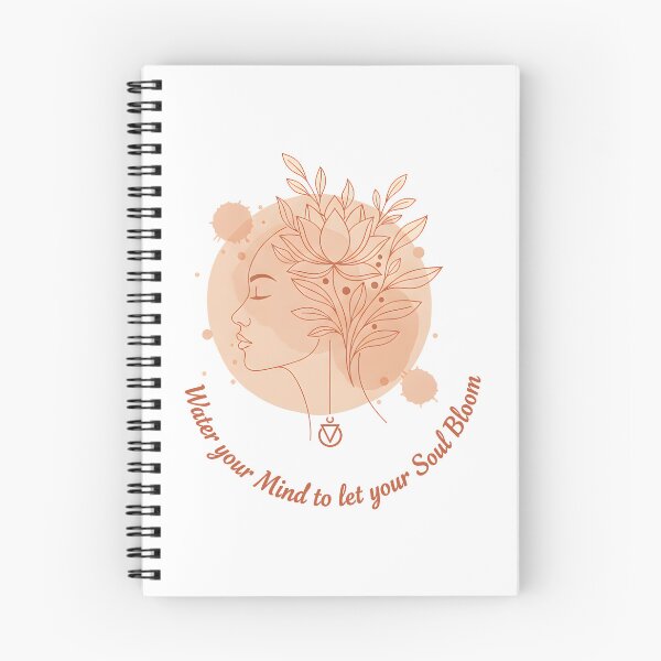 Item preview, Water your Mind – Spiritual Line Art Woman with Lotus Flower designed and sold by Fuechse.