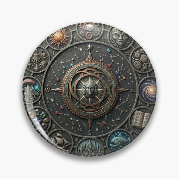 Item preview, Chronicles of Atlantis: The Great Cosmic Machine Mandala designed and sold by PureDesignLab1.