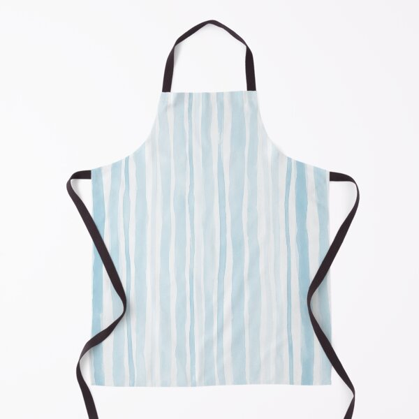 Item preview, Soft Blue Stripe Pattern Coastal Minimal Design designed and sold by trajeado14.