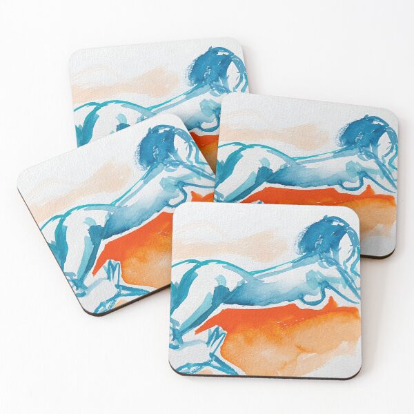 Item preview, model in watercolor designed and sold by Tereza Pilar  Art.