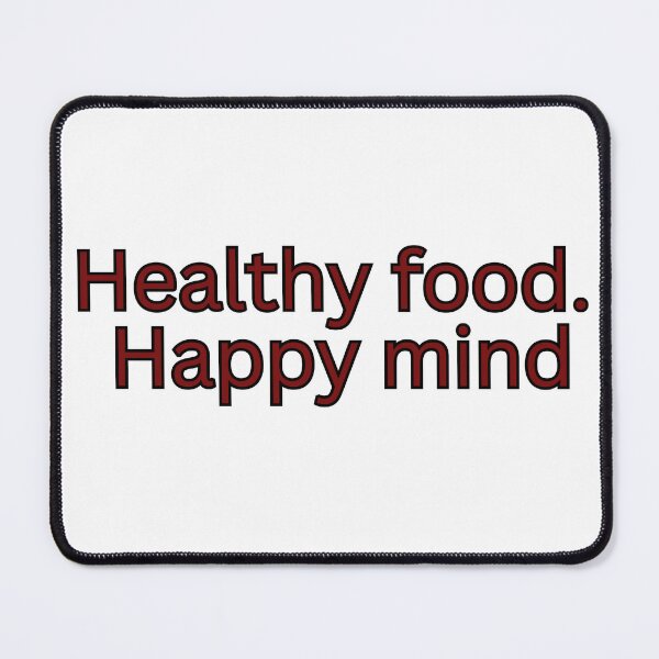Item preview, Healthy food. Happy mind designed and sold by HustlersShop77.