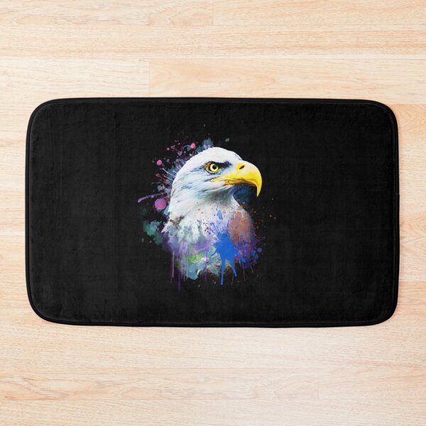 Item preview, Color Splash Eagle Head Bold Graphic Design  designed and sold by StyleBloomes.