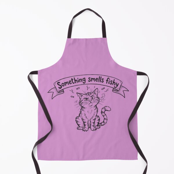 Item preview, A cute cat who smells fish designed and sold by infinitearte.