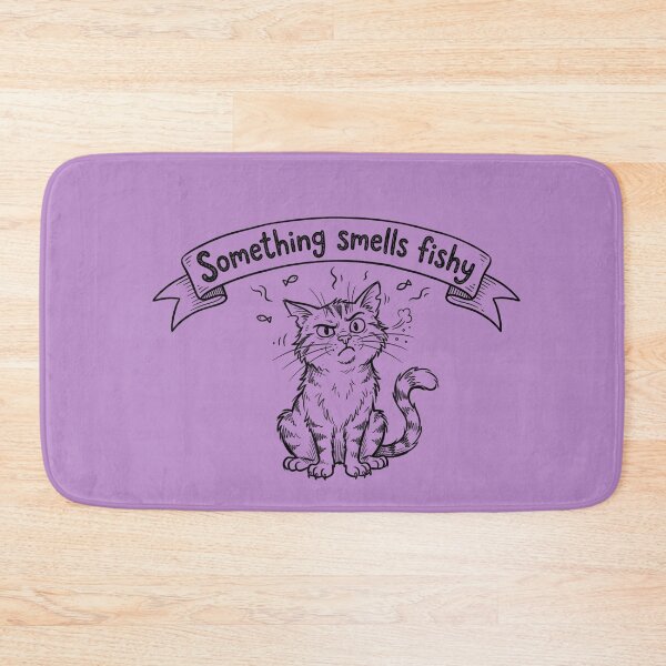 Item preview, A cute cat who smells fish designed and sold by infinitearte.