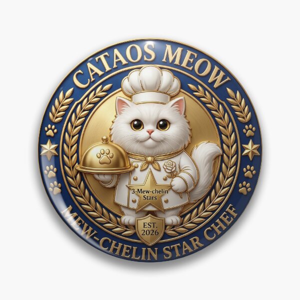 Item preview, Mew-chelin Stars: The Golden Standard designed and sold by CataosMeow.