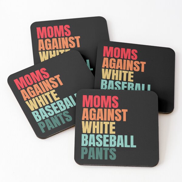 Item preview, Moms Against White Baseball Pants designed and sold by Dondonmart.