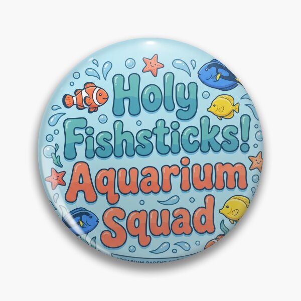 Item preview, Aquarium Lover Gift – “Holy Fishsticks Aquarium Squad” Cute Fish Tank Design designed and sold by UniqueArtsOnly.