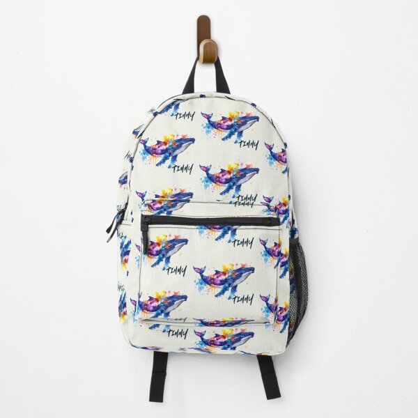 Item preview, Timmy, the humpback whale in the Baltic Sea near Poel, in colorful print designed and sold by LiskoDesign.
