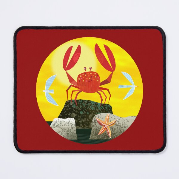Item preview, Vibrant Red Crab designed and sold by Andrew Hitchen.