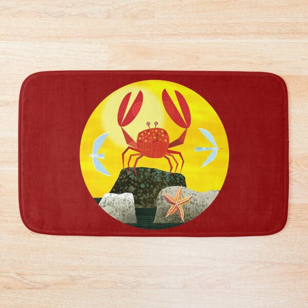 Item preview, Vibrant Red Crab designed and sold by Andrew  Hitchen.