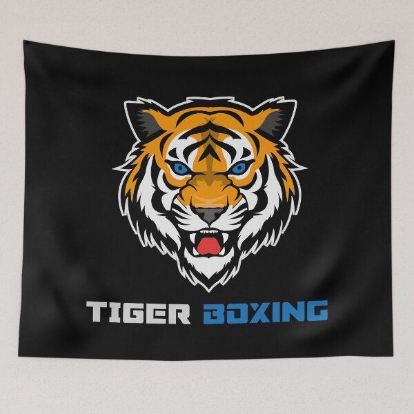 Item preview, Tiger Boxing MMA Fight Gym Design designed and sold by ElectroSphere46.