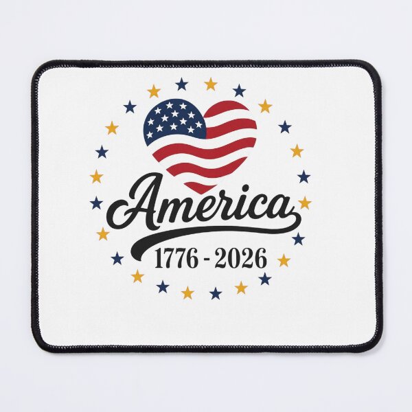 Item preview, Flag Heart 1776 2026 July 4th 250th Birthday 250 Years designed and sold by clothesy7.