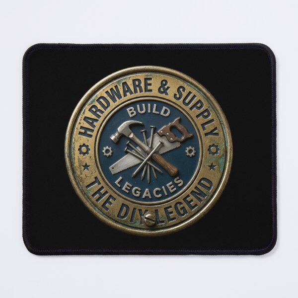 Item preview, Vintage DIY Legend Hardware & Supply Brass Service Badge designed and sold by KelliesGrafix.